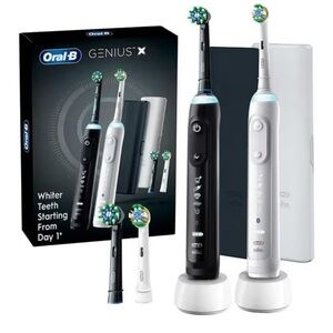Oral-B Genius X Electric Toothbrush - Black and White